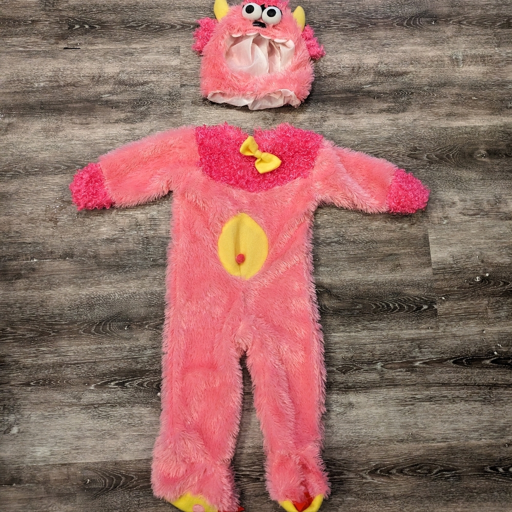 Pink monster costume